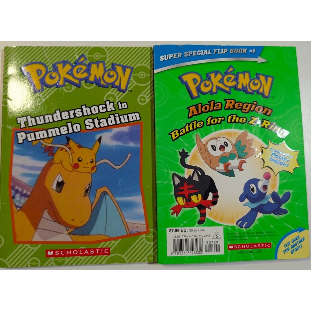 Lot of 2 Pokemon Books